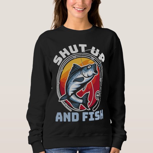 Father's Day Fishing Fisherman  6 Sweatshirt (Vorderseite)