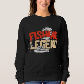 Father's Day Fishing Fisherman Rod Angler  2 Sweatshirt