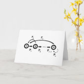 Father's Day (flow graph) Karte (Gelbe Blume)