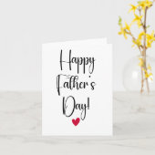 Father's Day Folded Greeting Card Karte (Gelbe Blume)