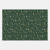 Father's Day for Golf Dad Geschenkpapier Set (Vorderseite 2)