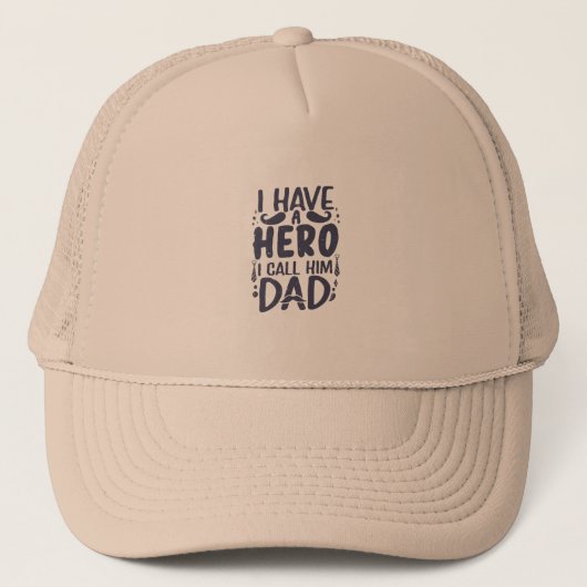 Father's Day-Geschenkhut Truckerkappe (Vorderseite)