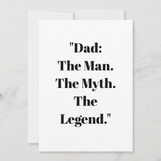 Father's Day Gift Card Karte