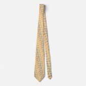 Father's Day Gift for Dad Pattern Necktie Tie Krawatte (Vorderseite)