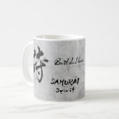 Father's Day gift: Samurai and warrior coffee mug Kaffeetasse (Vorderseite Links)