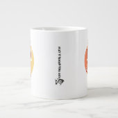 Fathers Day Golf Dad Funny Glizzy At The Turn Hot Jumbo-Tasse (Vorderseite)