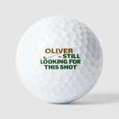 Fathers Day Golf Dad Still Looking Design Golfball (Vorderseite)
