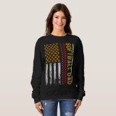 fathers day greatest best softball dad daddy fathe sweatshirt (Vorne ganz)