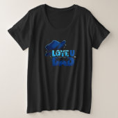 father's day große größe T-Shirt (Design vorne)