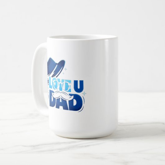 father's day kaffeetasse (Vorderseite Links)