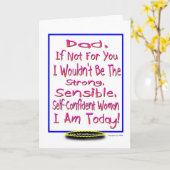 Father's Day Karte (Gelbe Blume)