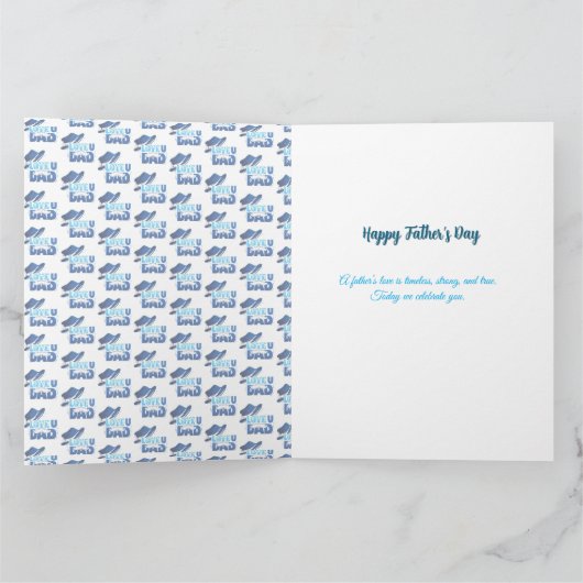 father's day karte (Innenseite)