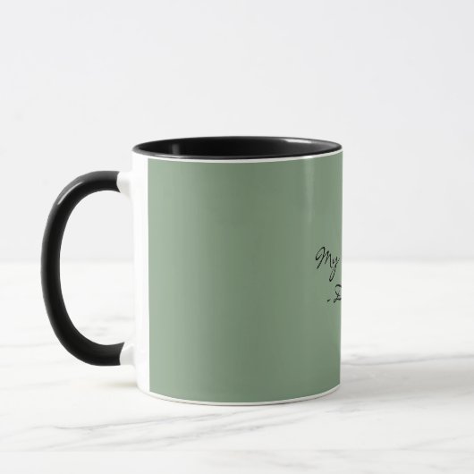Fathers Day,My Beloved Daddy,Modern , Simple Espre Tasse (Links)