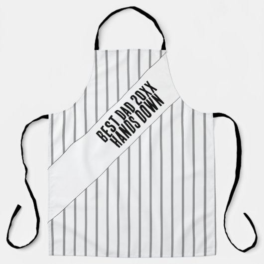Father's Day Pageant Sash Schürze (Vorderseite)