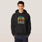 Fathers Day Papa Best Dad Ever Fatherhood Daddy  1 Hoodie (Vorne ganz)