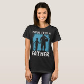 Fathers Day Papa Best Dad Ever Fatherhood Daddy 2 T-Shirt (Vorne ganz)