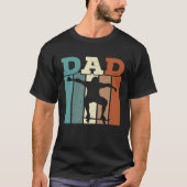 Fathers Day Papa Best Dad Ever Fatherhood Skater D T-Shirt (Vorderseite)
