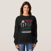 Father's Day Pawpaw Pawpaw Grandpa Sweatshirt (Vorne ganz)
