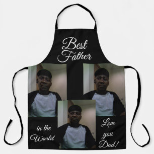Fathers Day PERSONALIZED  All-Over Print Apron Schürze