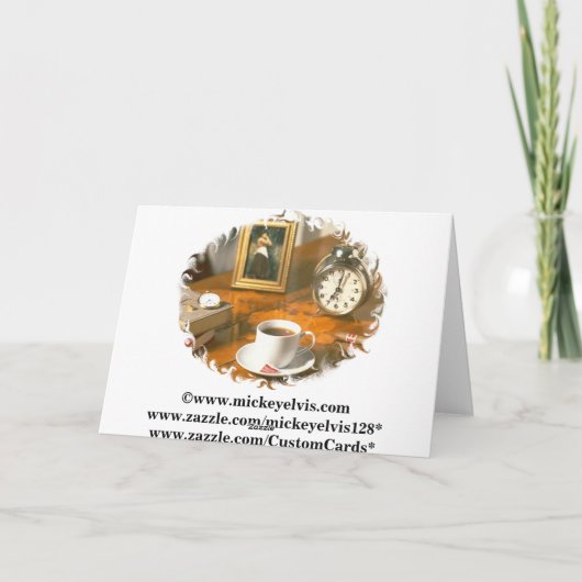 Fathers Day Scene Karte (Rückseite)