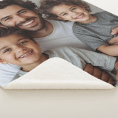 Fathers Day Sherpa Blanket Custom Photo Text Gifts Sherpadecke (3/4)