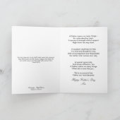 Father's Day Son - Bald Eagle Karte (Innenseite)