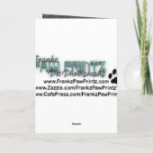 Fathers Day - Stone Paws - Beagle Karte (Rückseite)