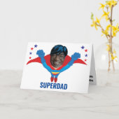 Fathers Day Superheran Funny Funny New Tremendous Karte (Gelbe Blume)