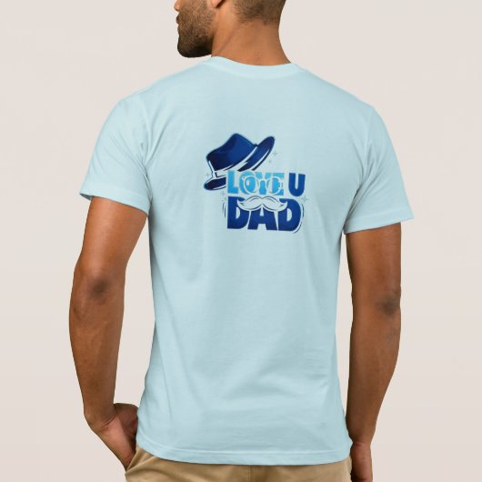 father's day T-Shirt (Rückseite)