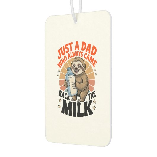 father's day t shirt with sloth autolufterfrischer (Links)