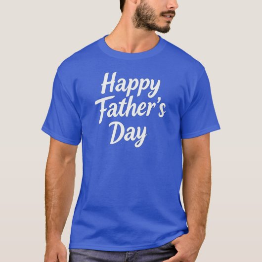 "Father's Day T-Shirt – World's Best Dad | Unique (Vorderseite)