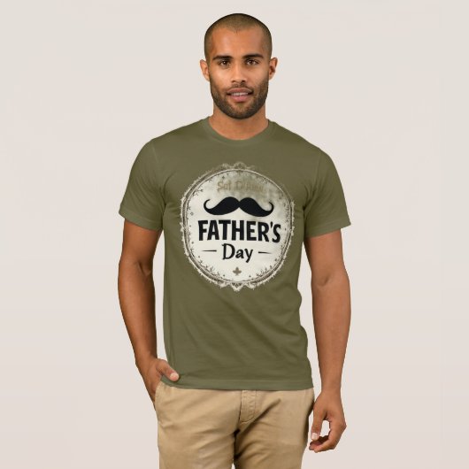 "Father's Day T-Shirt – World's Best Dad | Unique (Vorne ganz)