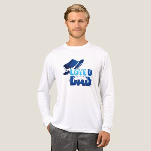 father's day Tri-Blend shirt (Vorderseite komplett)