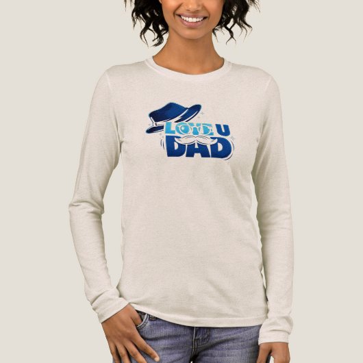 father's day Tri-Blend shirt (Vorderseite)