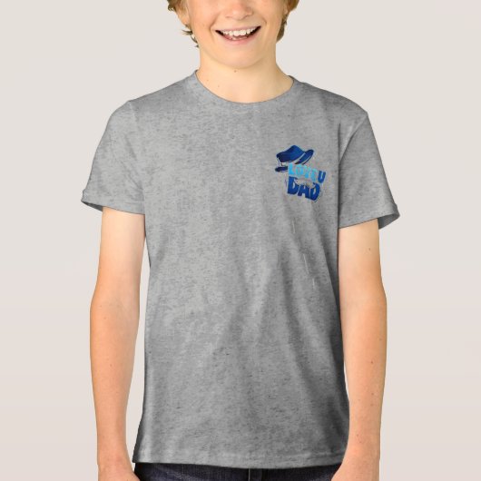 father's day Tri-Blend shirt (Vorderseite)