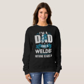 Father's Day  USA Patriotic Welder Dad Sweatshirt (Vorne ganz)