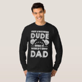 Father's Day  Worlds Best Cool Papa  2 T-Shirt (Vorne ganz)