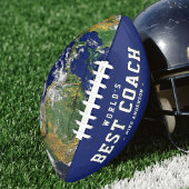 Father's Day World's Greatest Dad Blue Earth Football