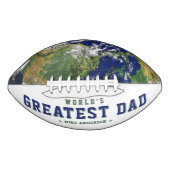 Father's Day World's Greatest Dad Planet Earth Football (Vorderseite)