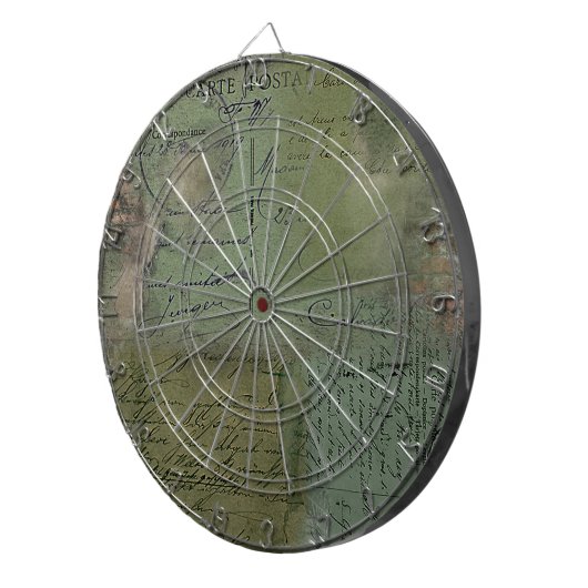 Fatigue Green 1919 Dart Board Dartscheibe (Vorderseite rechts)