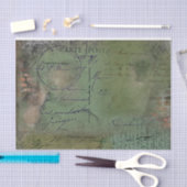 Fatigue Green 1919 Tissue Seidenpapier (Handwerk)