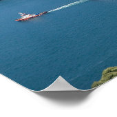 Fatih Sultan Mehmet Bridge über den Bosporus, Poster (Ecke)