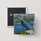 Fatih Sultan-Mehmet-Brücke über den Bosporus, Button (Vorne & Hinten)