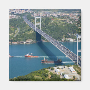 Fatih Sultan Mehmet Brücke über den Bosporus, Magnet