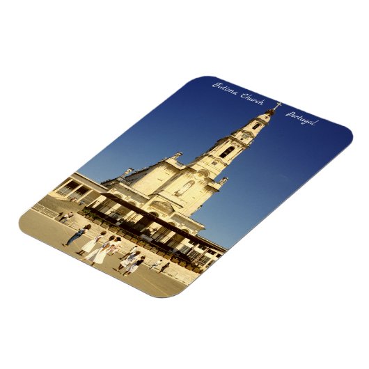 Fatima Church Portugal Magnet (Linke Seite)