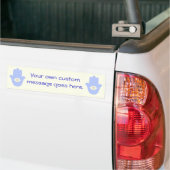 Fatima Eye Heart Hamsa Autoaufkleber (Auf Lkw)
