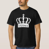 Fátima - Minimalistisches Glaubensdesign in der We T-Shirt (Vorderseite)