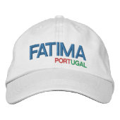Fatima Portugal Baseball Cap Bestickte Kappe (Vorderseite)