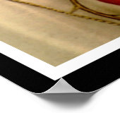 FATIMA PRAY JUNGFRAU MARY ROSARY CATHOLIC POSTER (Ecke)