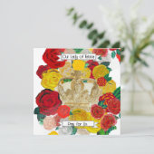 Fatima Prayer Card Einladung (Stehend Vorderseite)